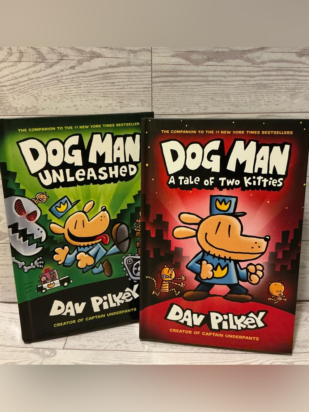Dog Man Unleashed &  Dog Man A Tale of Two Kitties